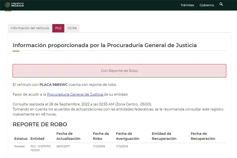 checar placas repuve 3