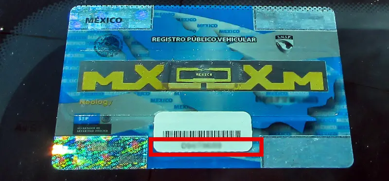 constancia de inscripción